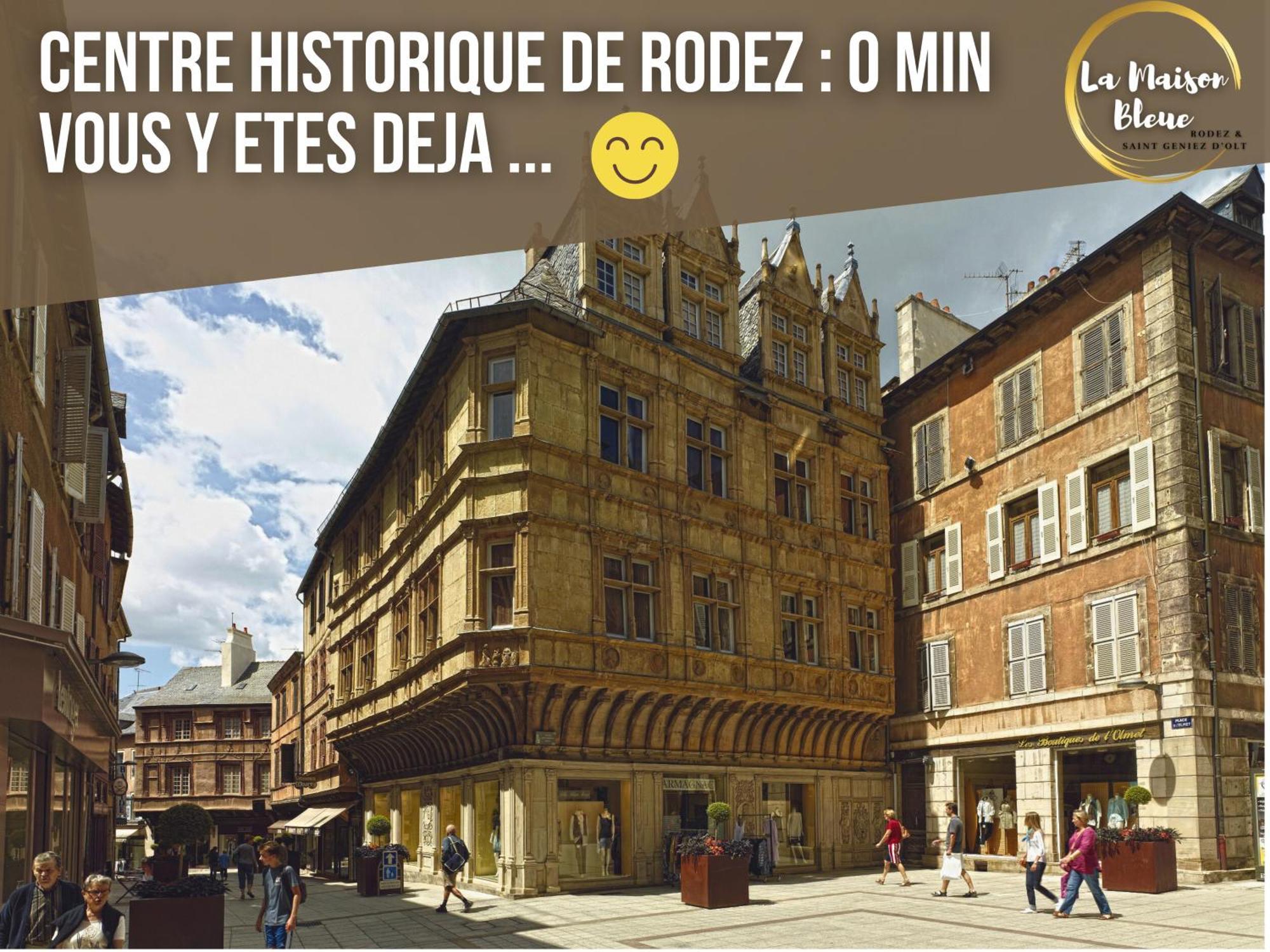 La Maison Bleue, Suite Rodez Exterior photo